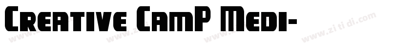 Creative CamP Medi字体转换